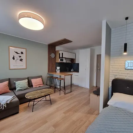 Апартаменты Visit Baltic - Kwartal Rozy Wiatrow Tola Z Parkingiem